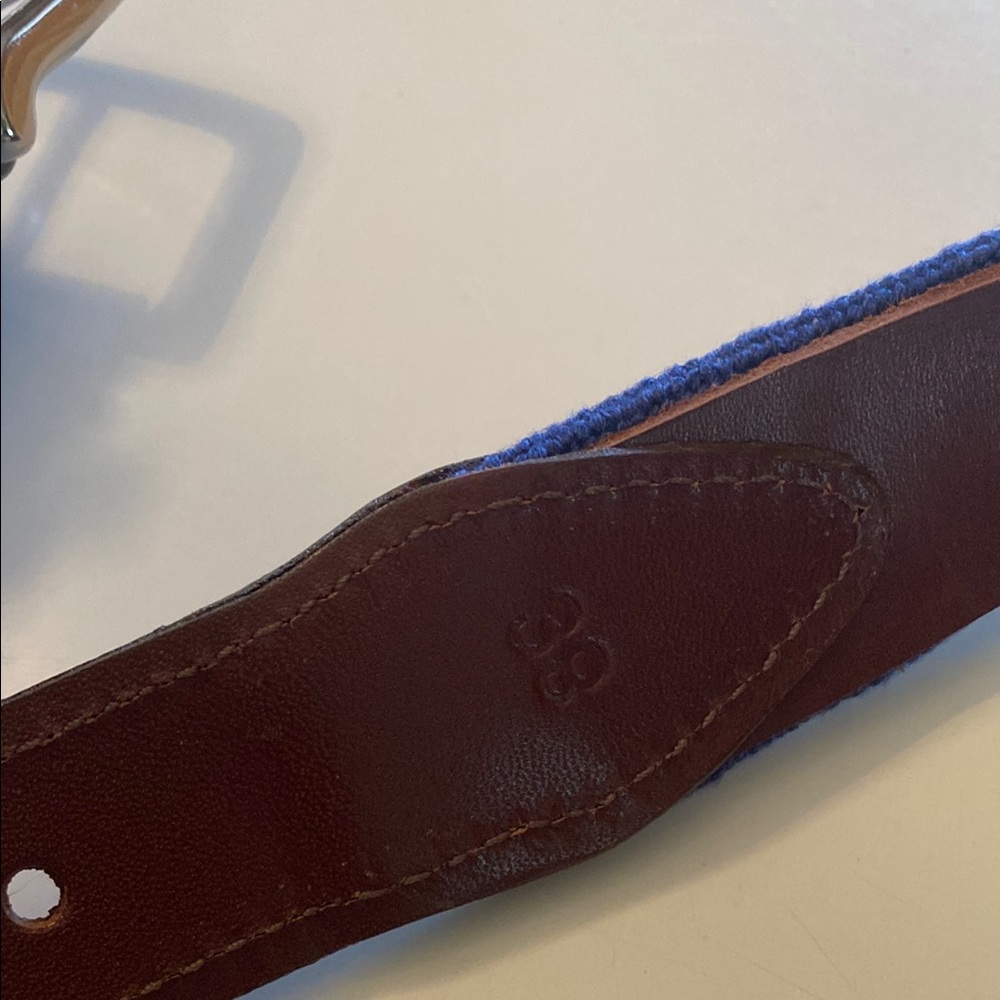 Blue Fish Pattern Belt - Picture 4 of 4